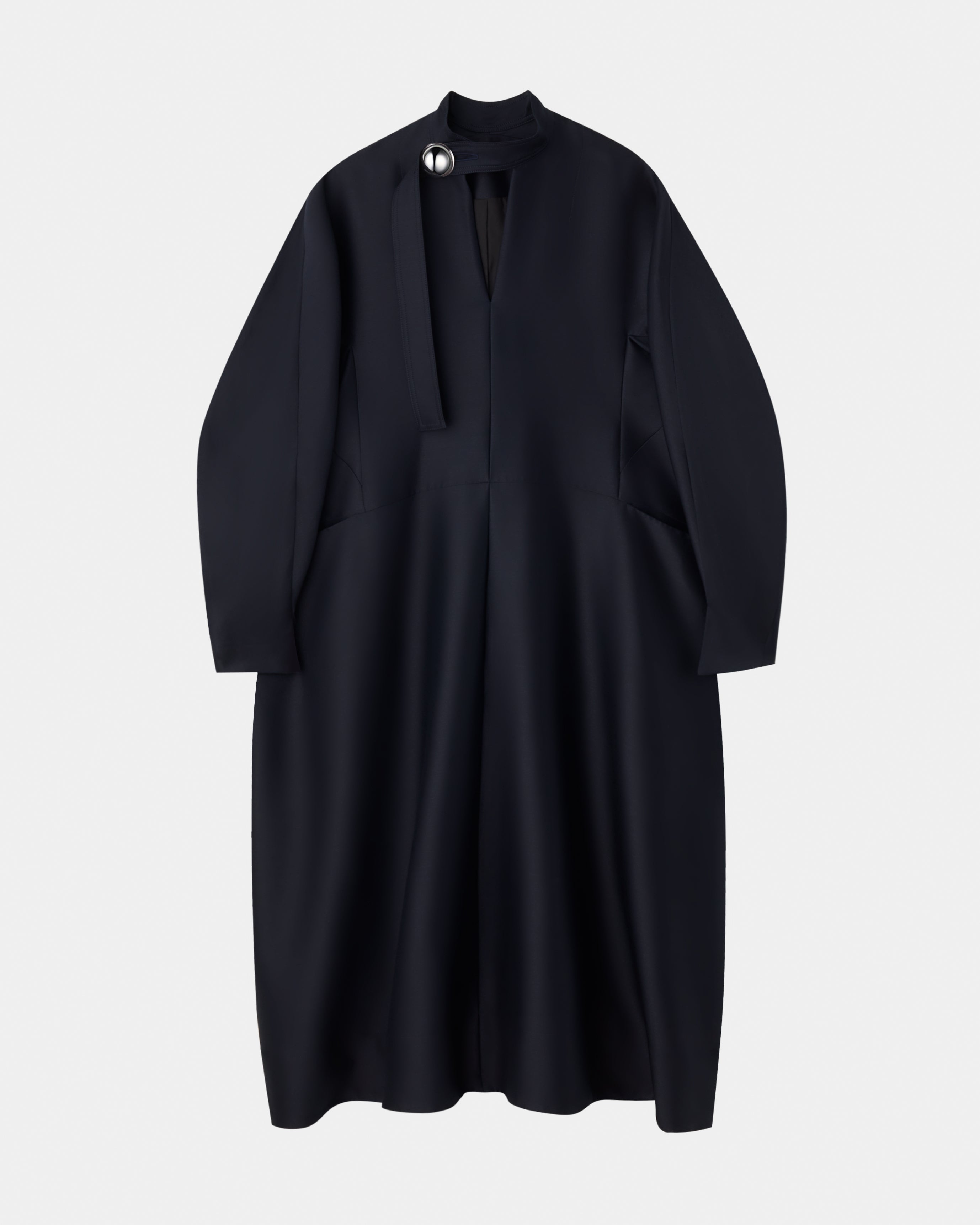 ELIANA - ROUND SHAPED SILK WOOL VOLUME DRESS