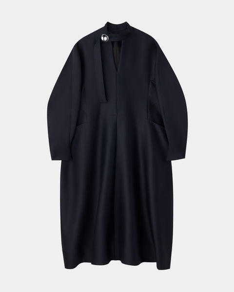 ELIANA - ROUND SHAPED SILK WOOL VOLUME DRESS