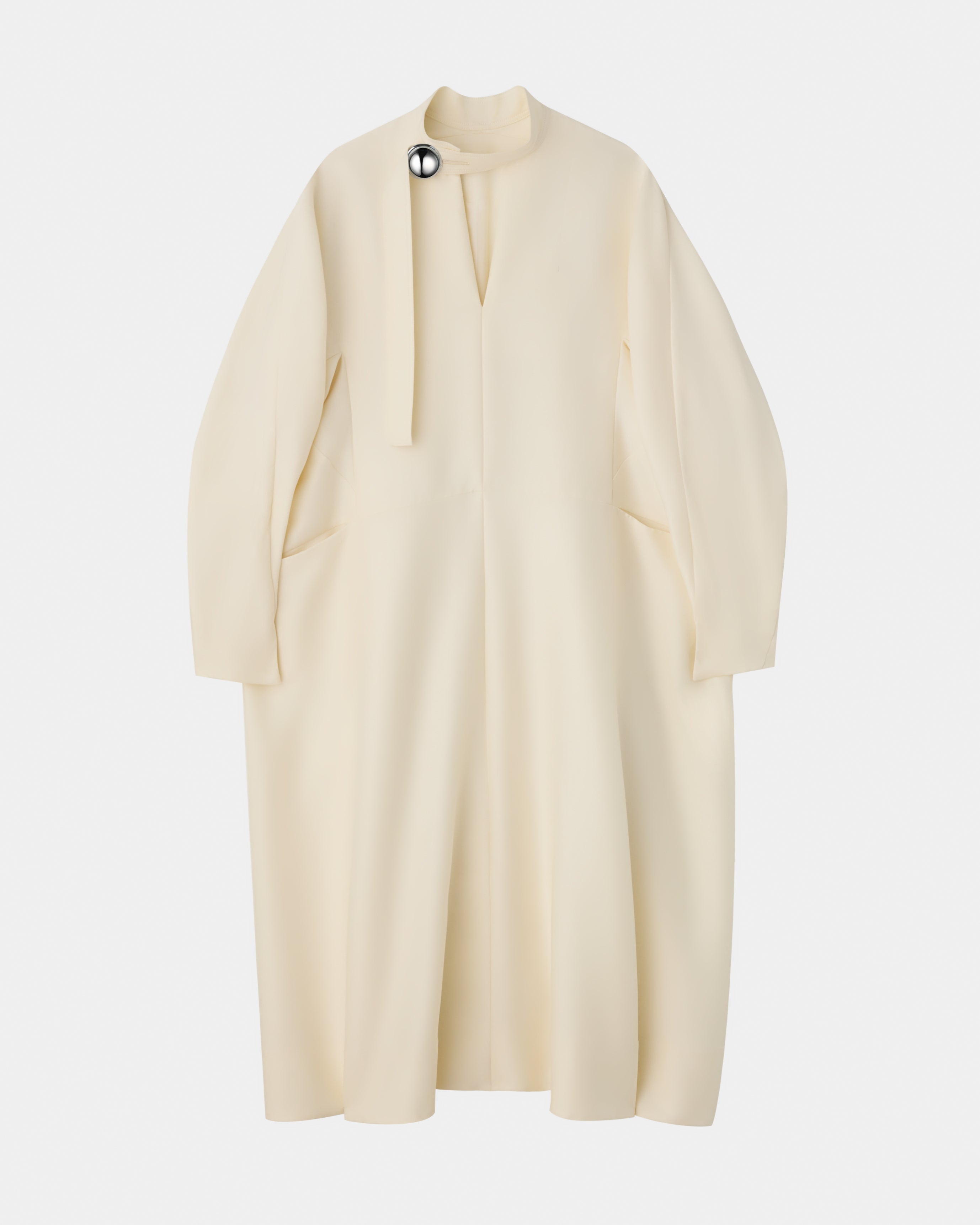 ELIANA - ROUND SHAPED SILK WOOL VOLUME DRESS