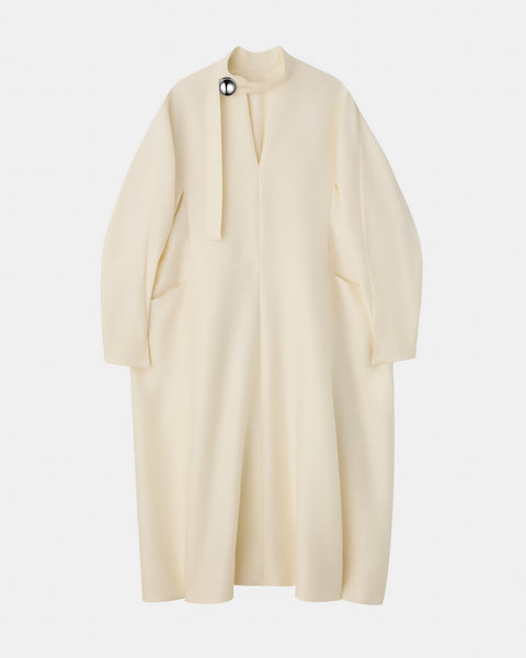 ELIANA - ROUND SHAPED SILK WOOL VOLUME DRESS