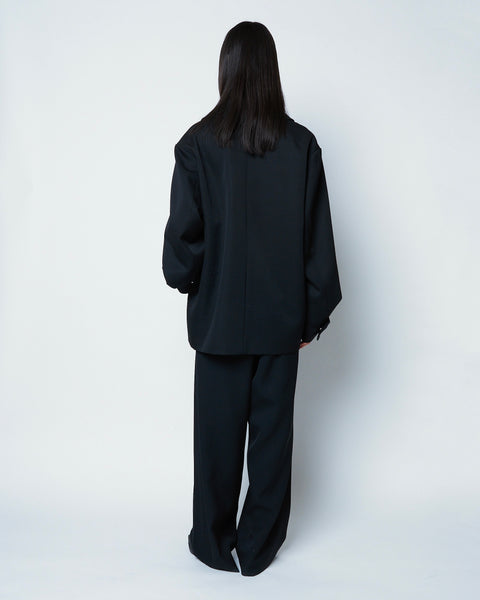 【PRE ORDER】ONDREA - STAND COLLAR WOOL JACKET