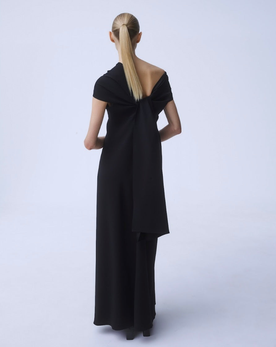 OPUS - DRAPED TRIACETATE DRESS