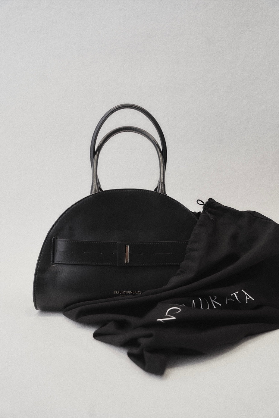 PIADA MEDIA - LEATHER BELTED MEDIUM BOSTON – HARUNOBUMURATA