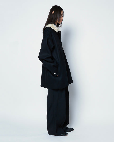 【PRE ORDER】ORSAY - FUR COLLAR VIRGIN WOOL JACKET