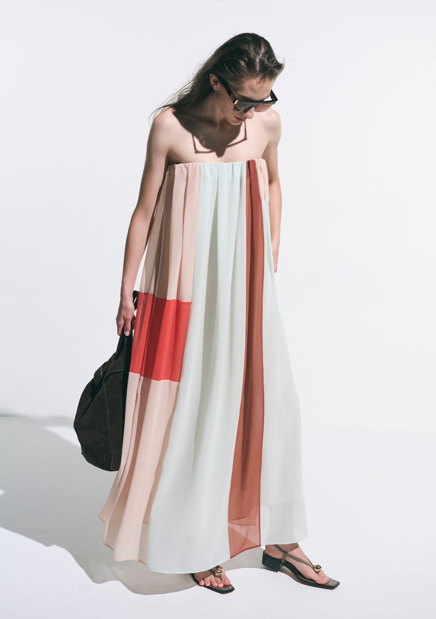 【PRE ORDER】POMONA - COLOUR BLOCK DRESS