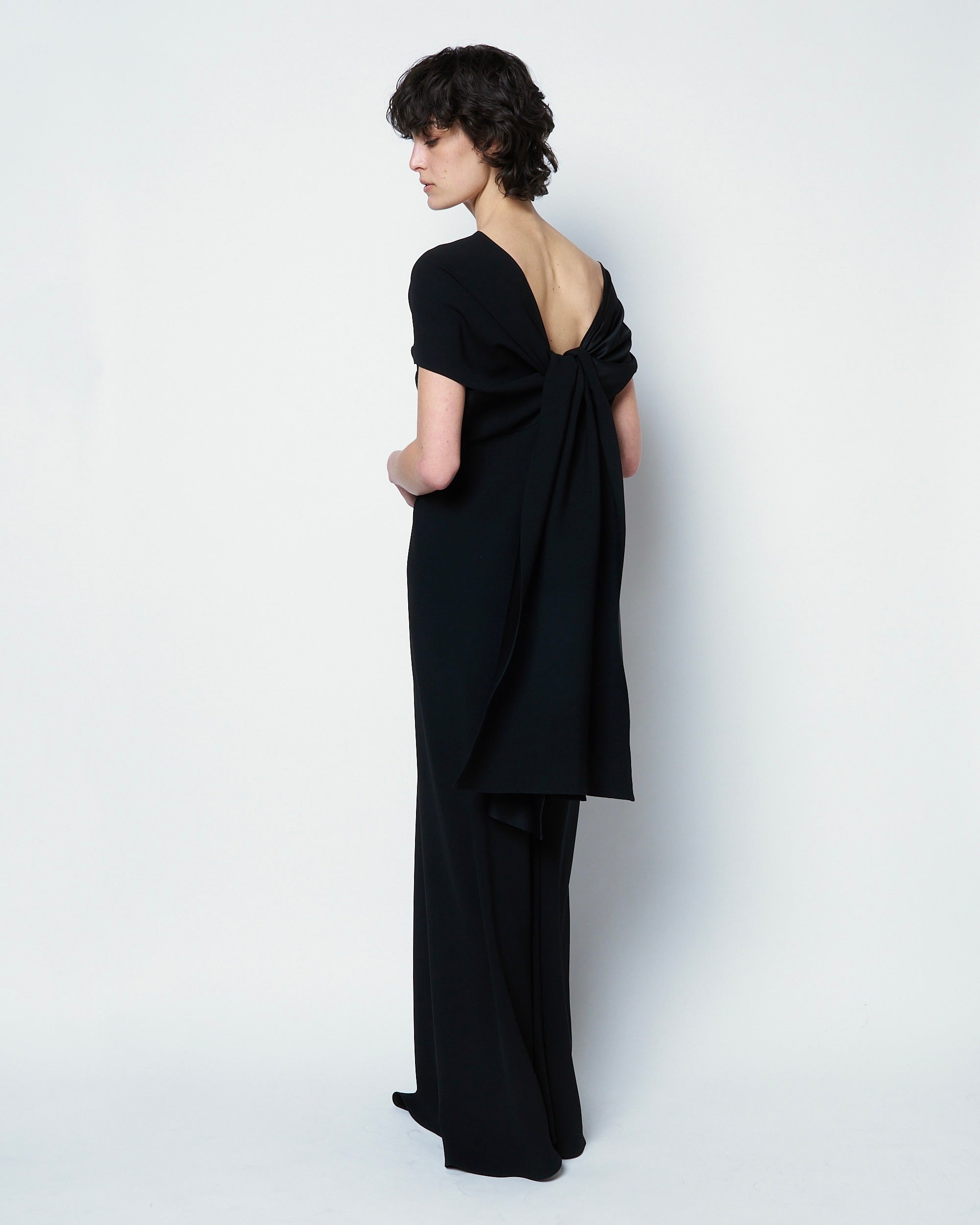 OPUS - DRAPED TRIACETATE DRESS
