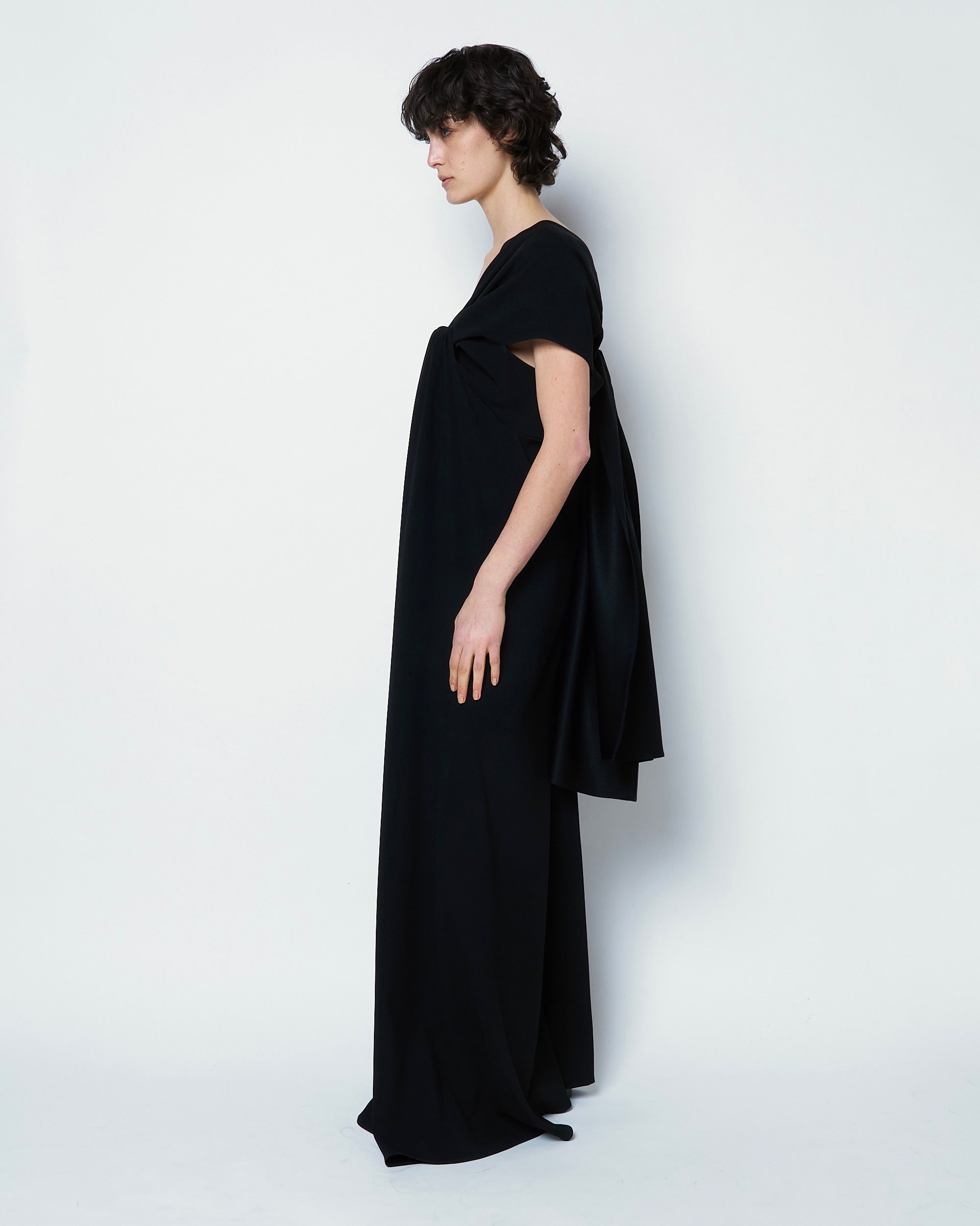 OPUS - DRAPED TRIACETATE DRESS