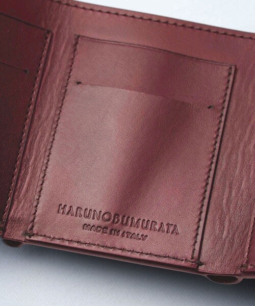 CUPOLA  - SPHERE BUTTON LEATHER WALLET