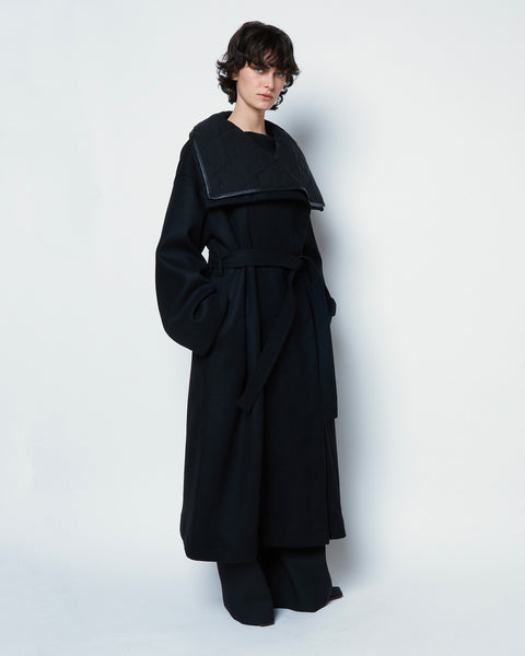 【PRE ORDER】ORELIA - DOUBLE LAYERED VIRGIN WOOL COAT