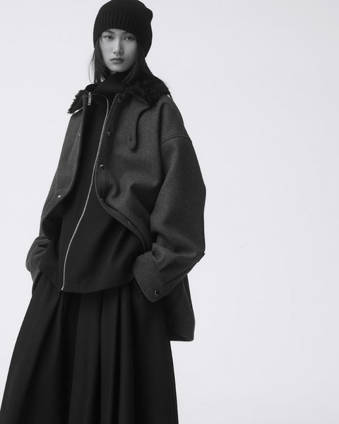 【PRE ORDER】OSLO - ZIP UP WOOL BLOUSON