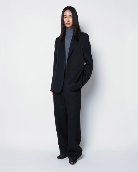 OLGA - MINIMAL DETAIL WOOL JACKET( SOLD OUT)