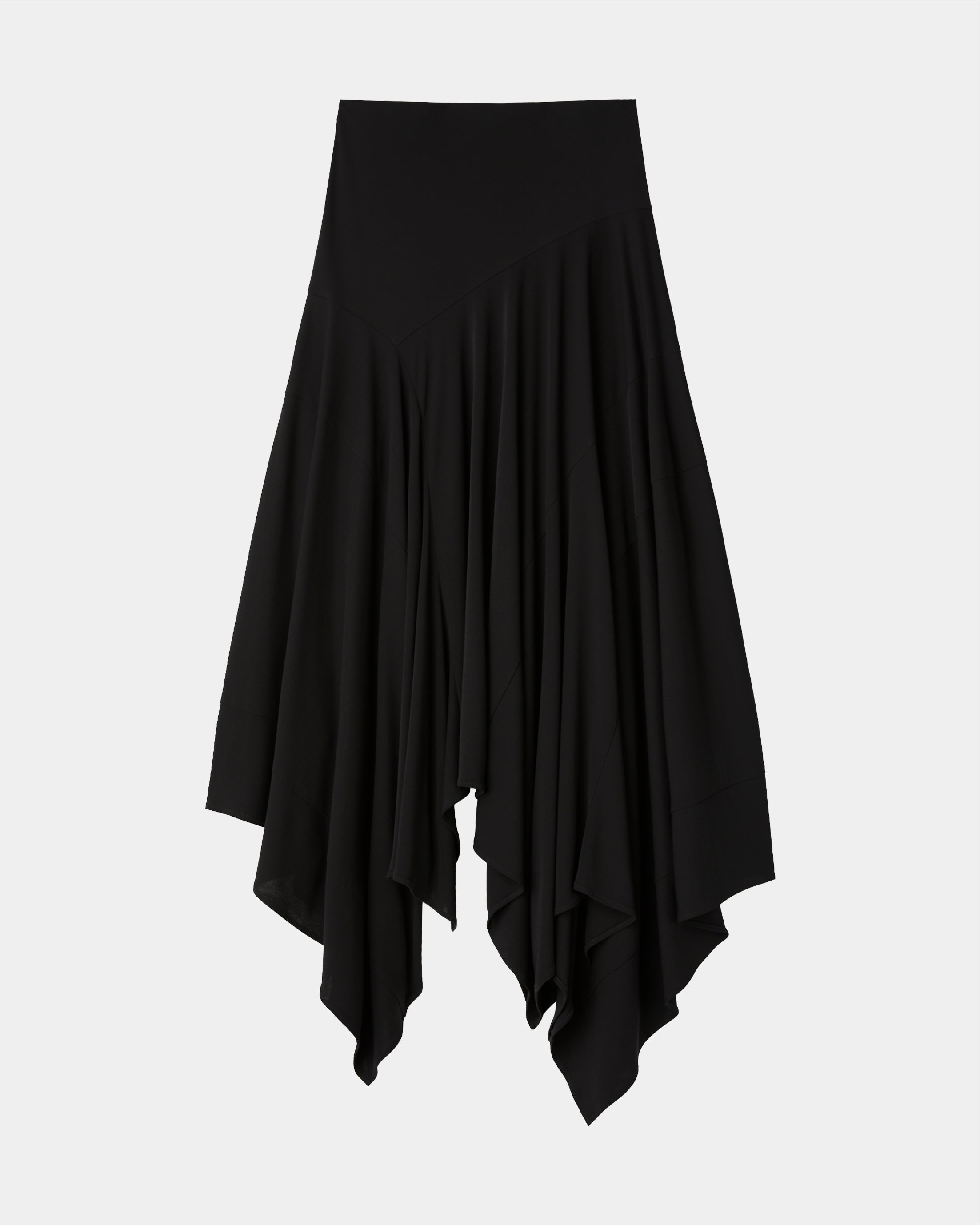 【PRE ORDER】NADIR - ASYMMETRY NYLON SKIRT