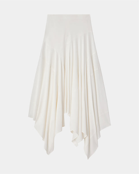 【PRE ORDER】NADIR - ASYMMETRY NYLON SKIRT