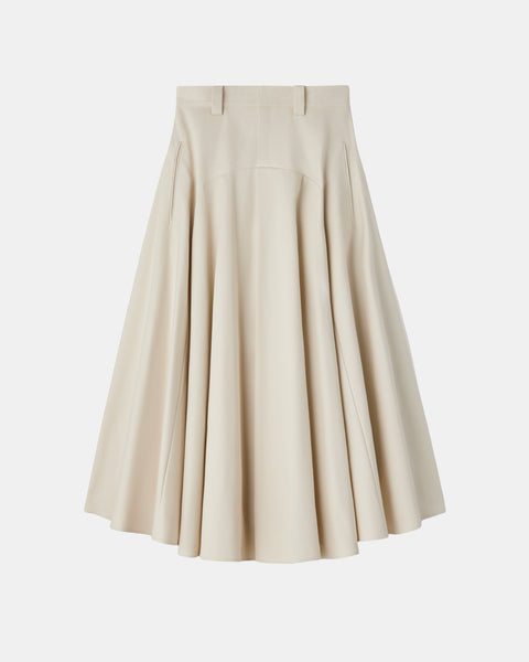【PRE ORDER】NOLEEN - COTTON FLARED SKIRT