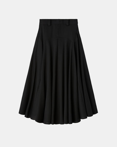 【PRE ORDER】NOLEEN - SUMMER WOOL FLARED SKIRT