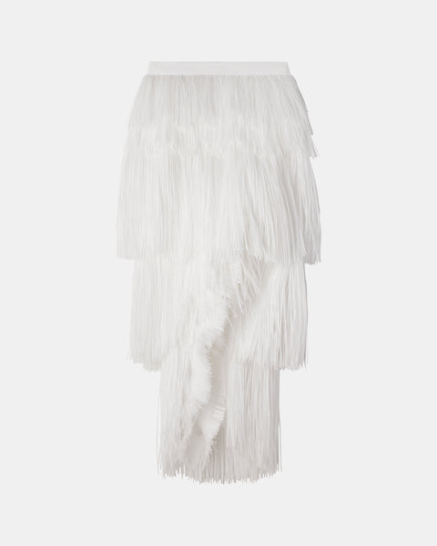 【PRE ORDER】NOX - RAFFIA FRINGE SKIRT