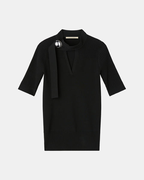 【PRE ORDER】NAMIE - KNIT BUTTON TOP