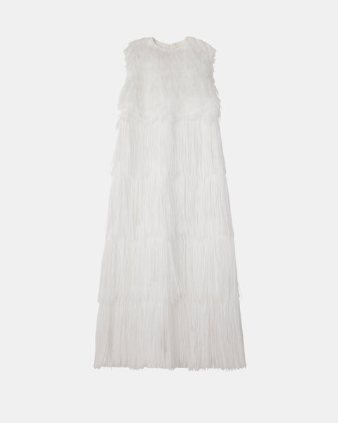 【PRE ORDER】NERIAH - RAFFIA FRINGE DRESS