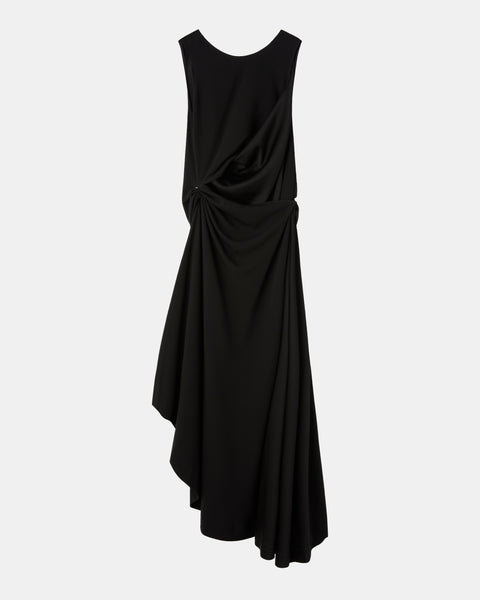 DANIELLA - ASYMMETRY GATHERED DRESS