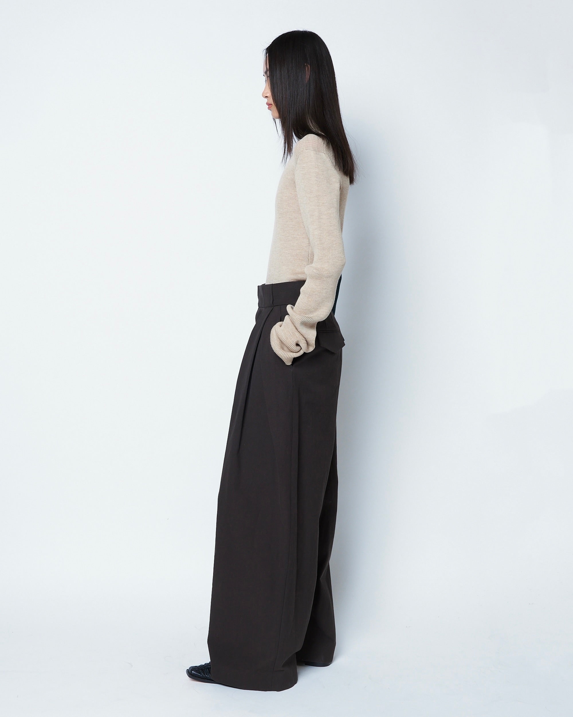 【COMING SOON】OPHIRAE - FINE GRADATION KNIT TOP