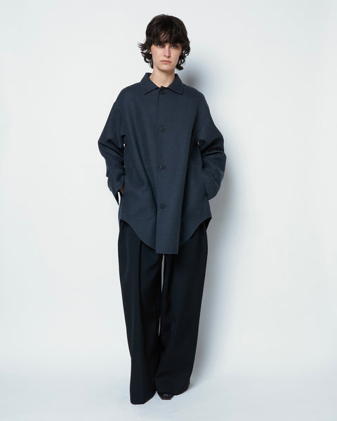 【PRE ORDER】ESMERALDA - DOUBLE FACE WOOL SHIRT JACKET