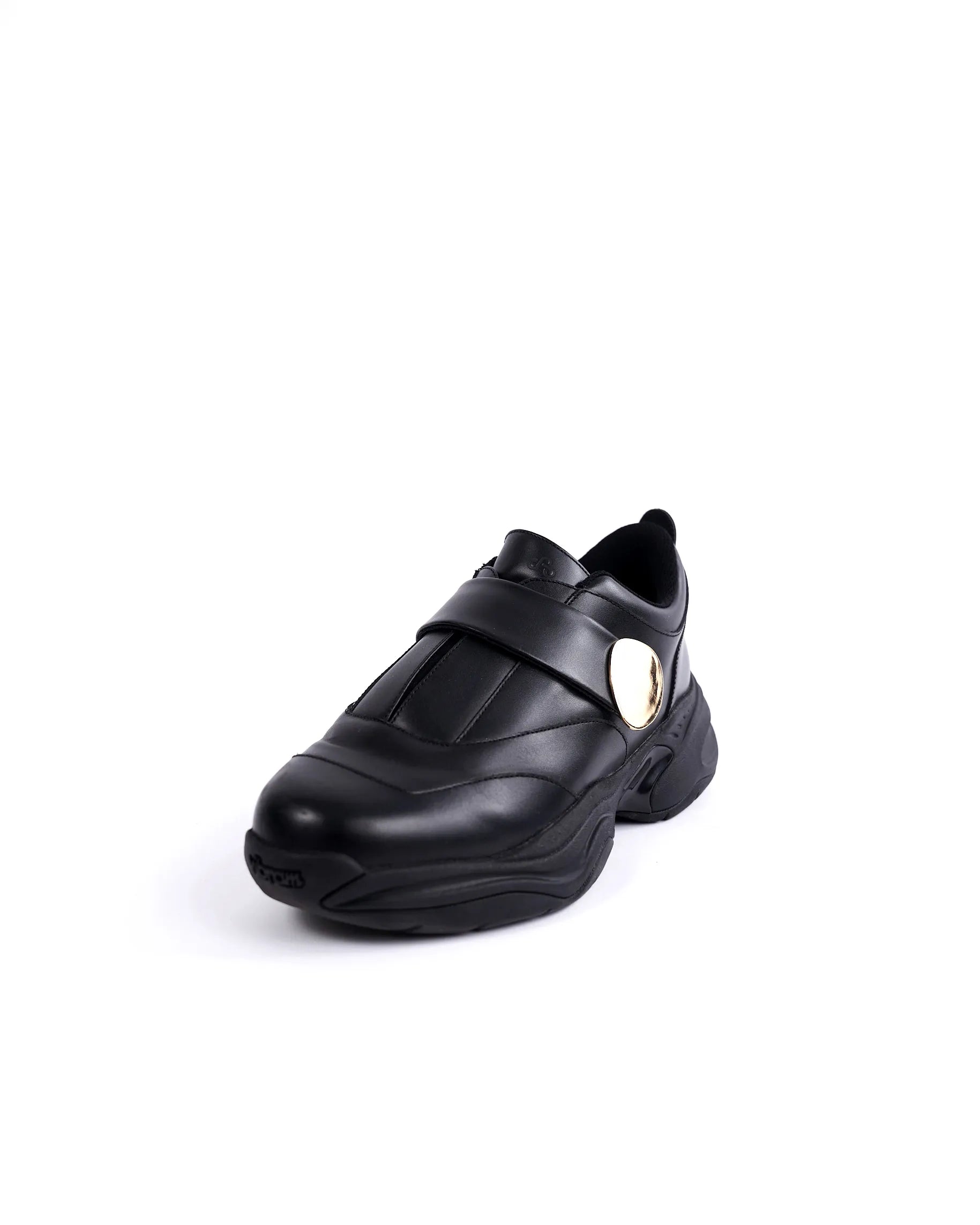GARWIN - SQUARE TOE GATHERED LEATHER SHOES – HARUNOBUMURATA GARWIN - SQUARE TOE GATHERED LEATHER SHOES – HARUNOBUMURATA