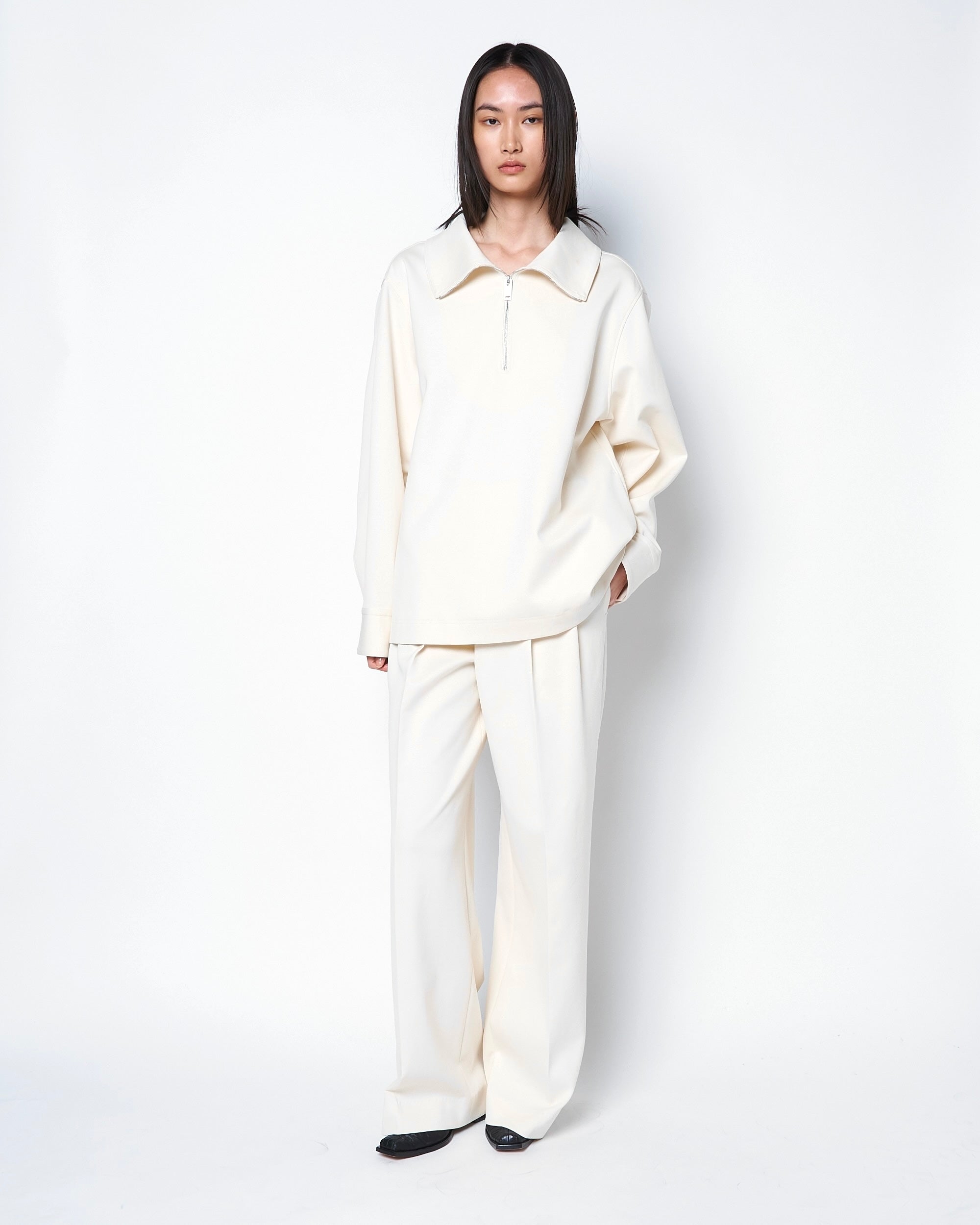 OVID - HALF ZIP COTTON PULLOVER