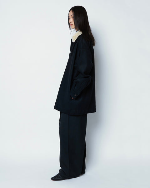 【PRE ORDER】ORSAY - FUR COLLAR VIRGIN WOOL JACKET