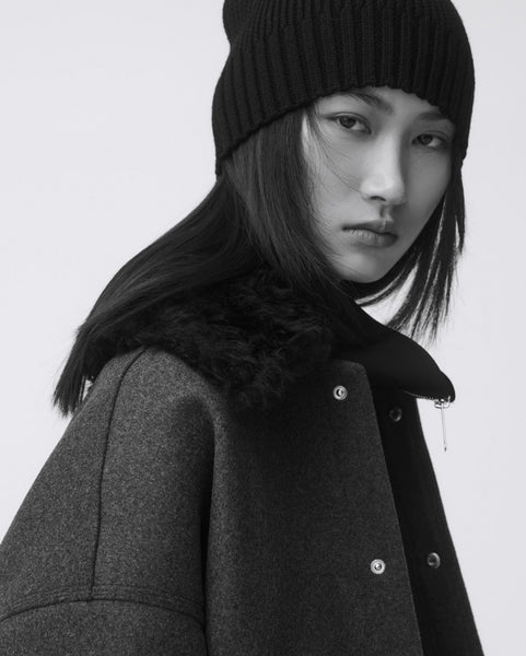 【PRE ORDER】ORSAY - FUR COLLAR VIRGIN WOOL JACKET