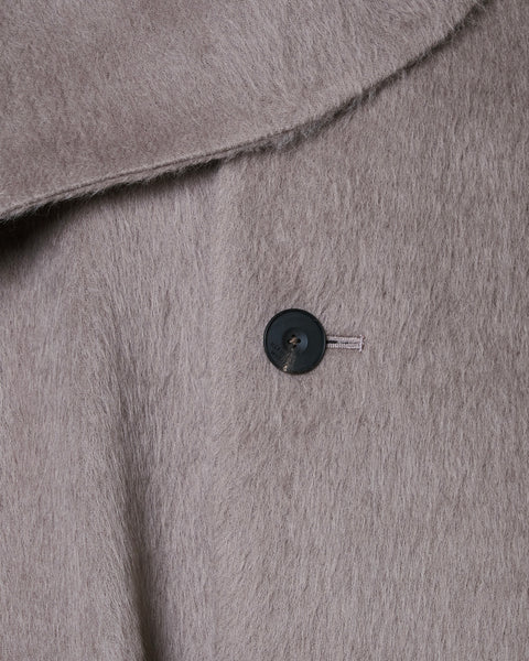 【PRE ORDER】ORISTANO - WOOL ALPACA SCARF DETAIL JACKET