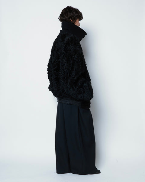 【PRE ORDER】ODELIA - WOOL MOHAIR COLLAR JACKET