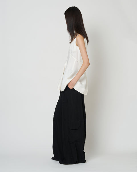 【PRE ORDER】NICE - ROUND NECK PEPLUM TOP
