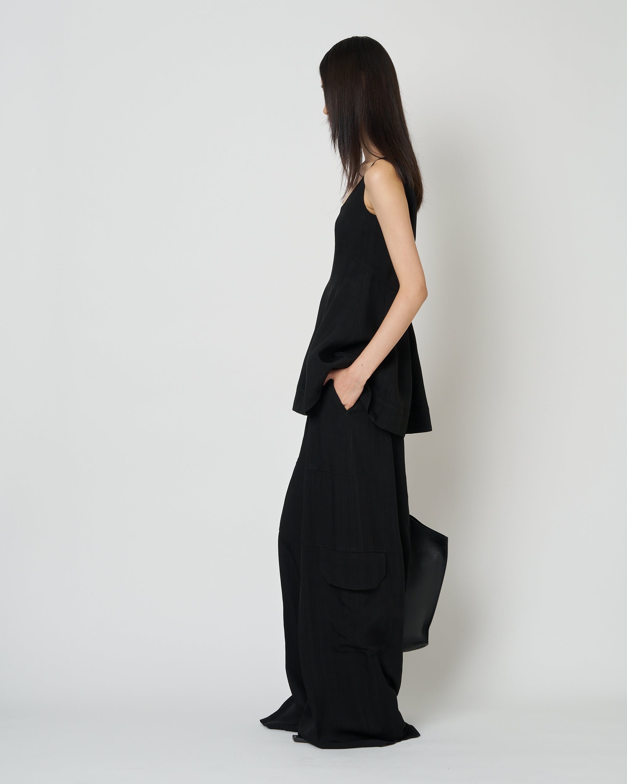 【PRE ORDER】NICE - ROUND NECK PEPLUM TOP
