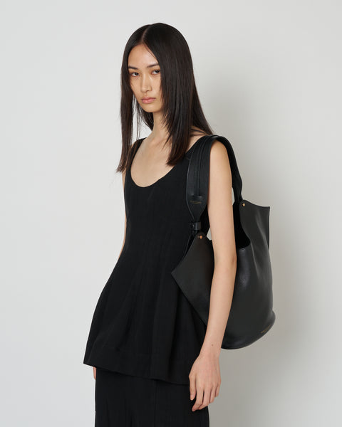 【PRE ORDER】NICE - ROUND NECK PEPLUM TOP
