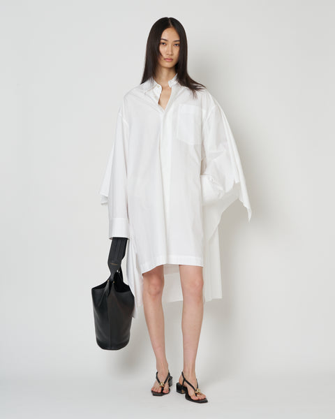 【PRE ORDER】NERIS - MULTI-WAY OVERSIZE COTTON SHIRT