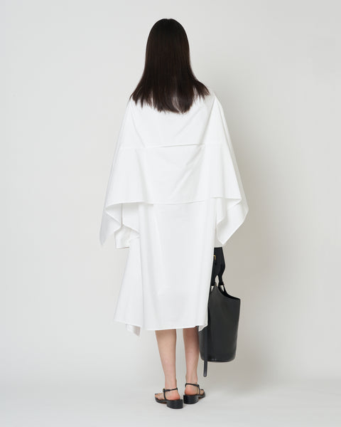 【PRE ORDER】NERIS - MULTI-WAY OVERSIZE COTTON SHIRT