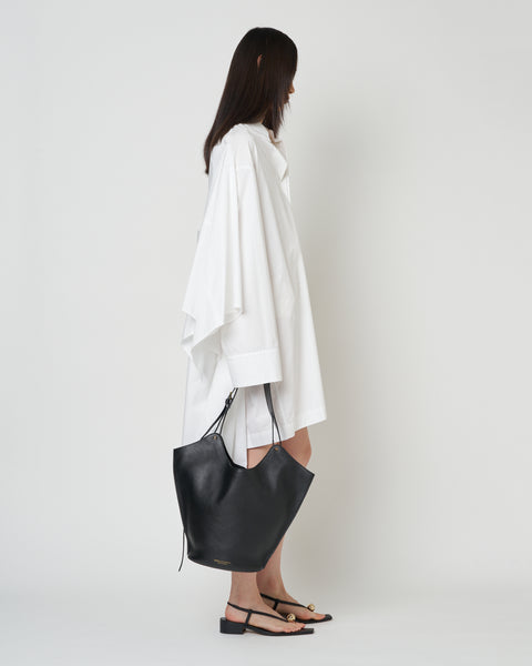 【PRE ORDER】NERIS - MULTI-WAY OVERSIZE COTTON SHIRT