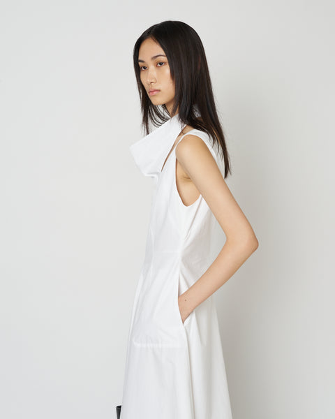 【PRE ORDER】NOLIS - SCARF DETAIL FLARED DRESS