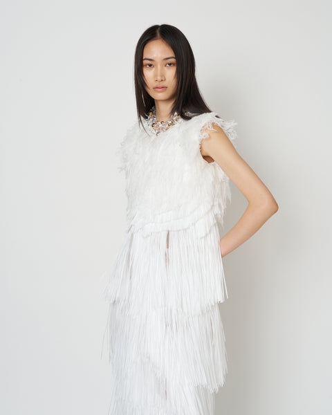 【PRE ORDER】NERIAH - RAFFIA FRINGE DRESS