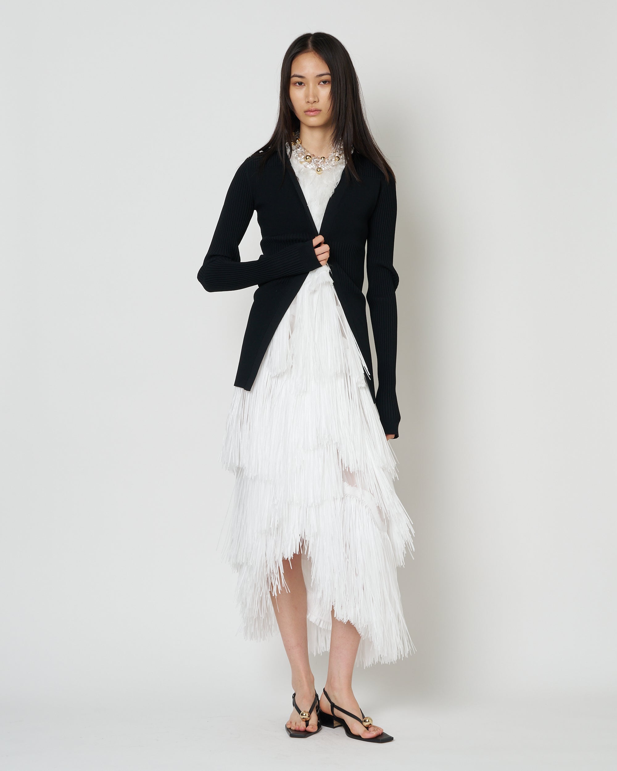 【PRE ORDER】NORELLA - KNIT COLLAR CARDIGAN