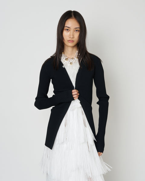 【PRE ORDER】NORELLA - KNIT COLLAR CARDIGAN