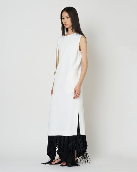 【PRE ORDER】NAXOS - ASYMMETRY DRAPED DRESS
