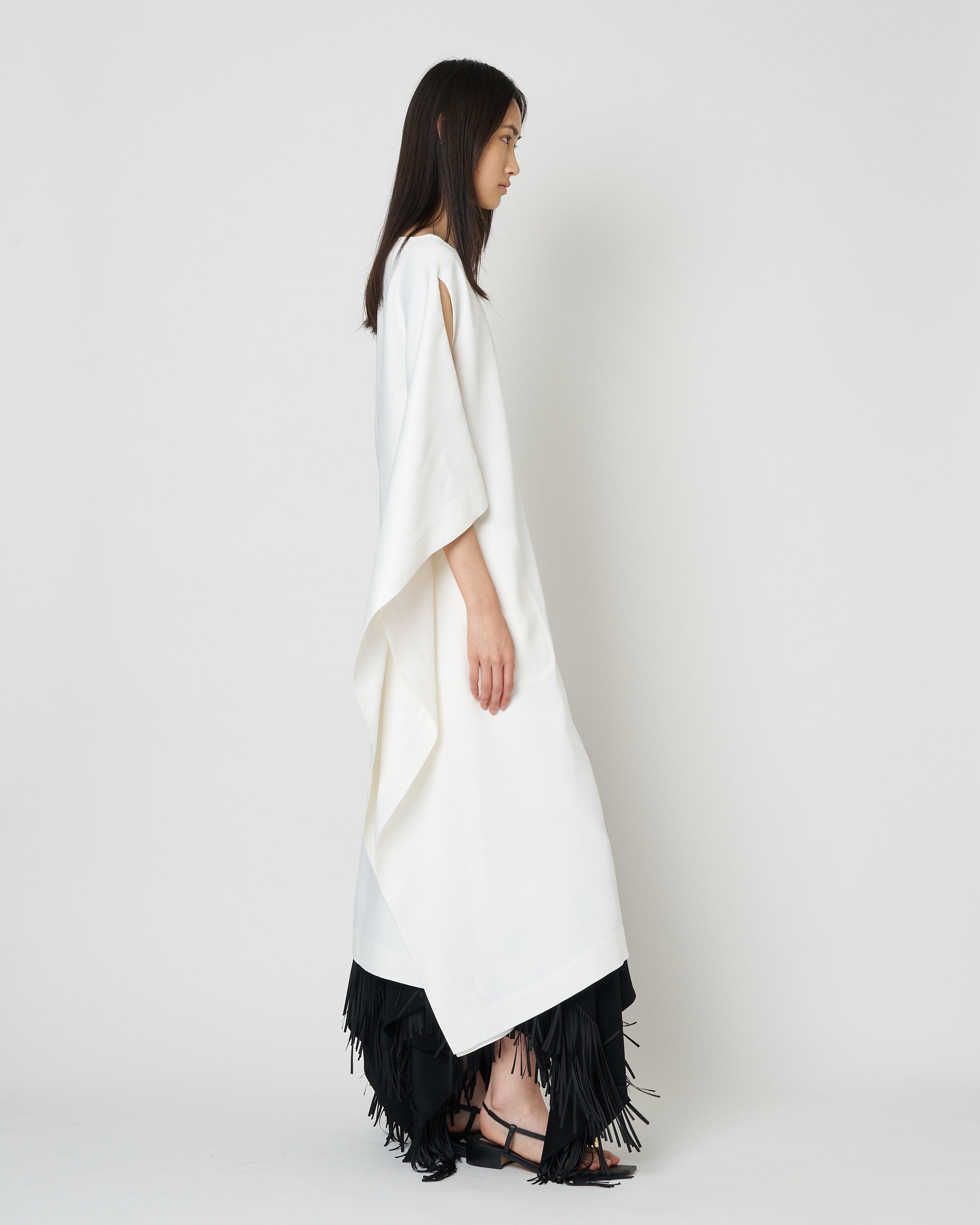 【PRE ORDER】NAXOS - ASYMMETRY DRAPED DRESS