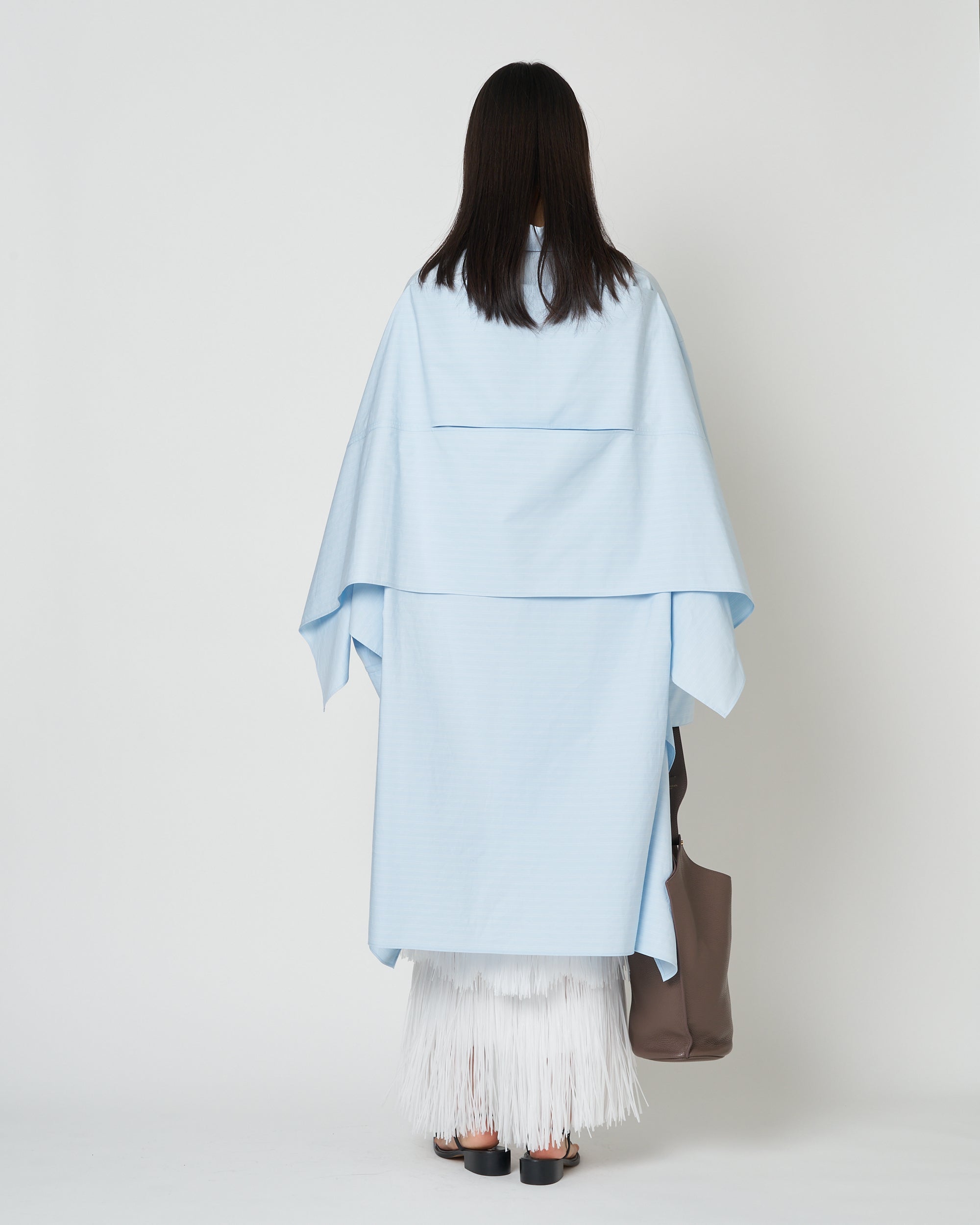 【PRE ORDER】NERIS - MULTI-WAY OVERSIZE STRIPE SHIRT