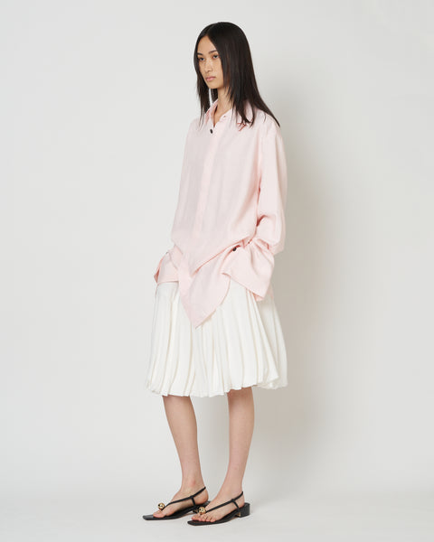 【PRE ORDER】NAVIA - REMOVABLE COLLAR VISCOSE SHIRT