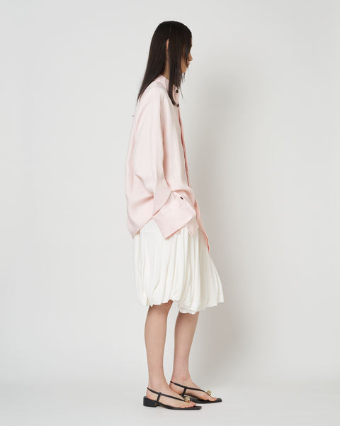 NAVIA - REMOVABLE COLLAR VISCOSE SHIRT