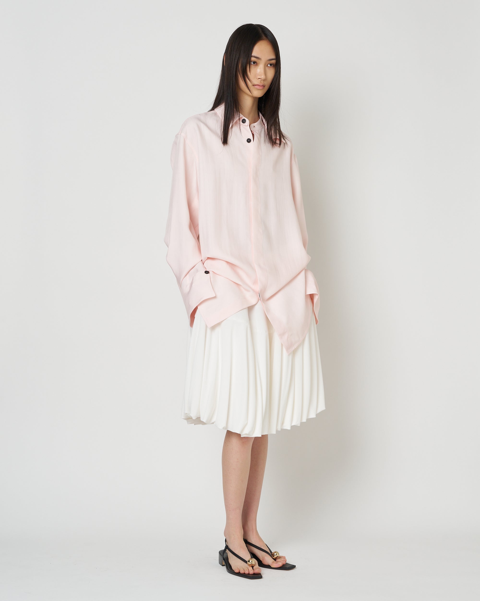 【PRE ORDER】NERIDA - BALOON HEM DRAPING SKIRT