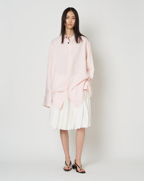 【PRE ORDER】NAVIA - REMOVABLE COLLAR VISCOSE SHIRT