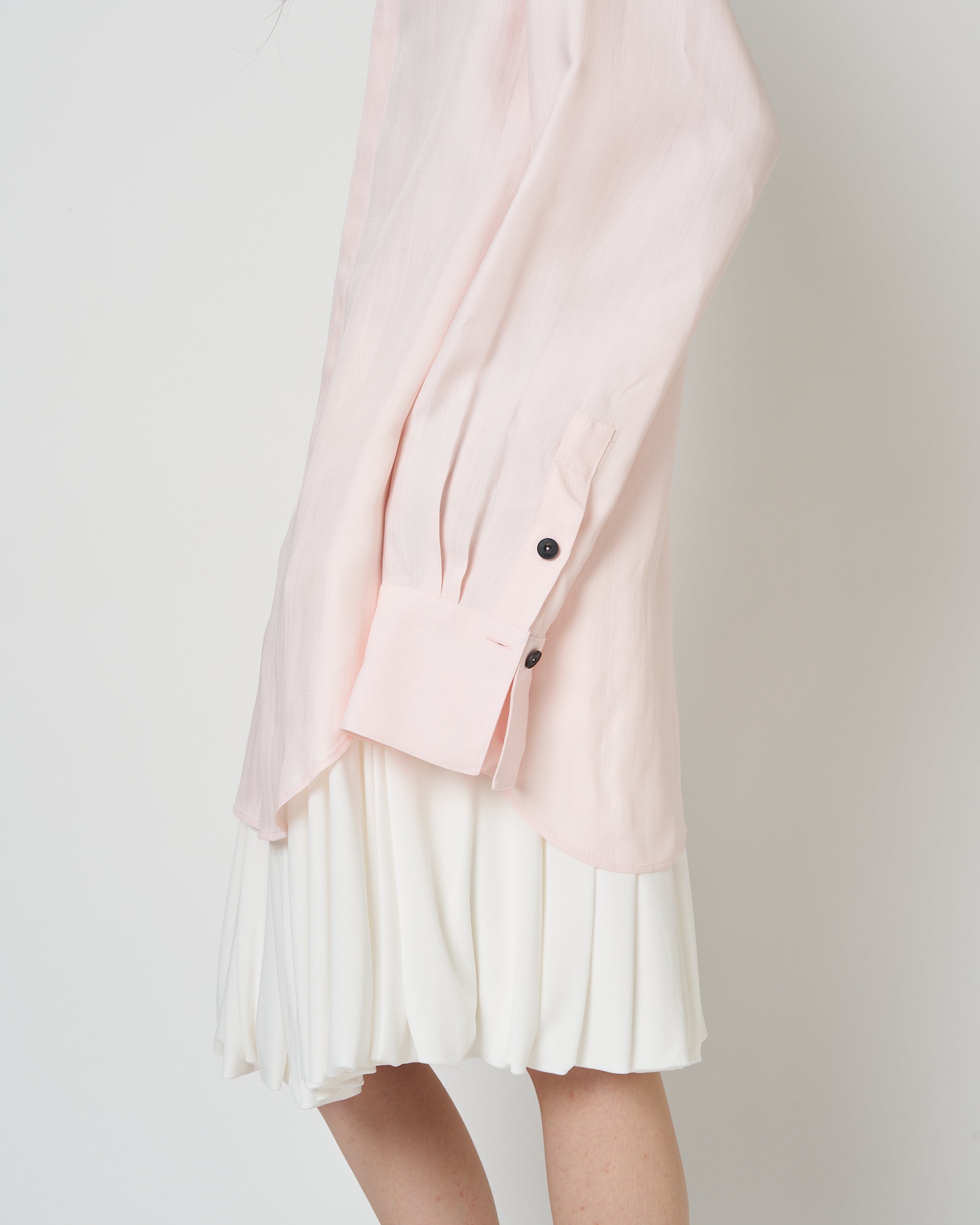 【PRE ORDER】NAVIA - REMOVABLE COLLAR VISCOSE SHIRT