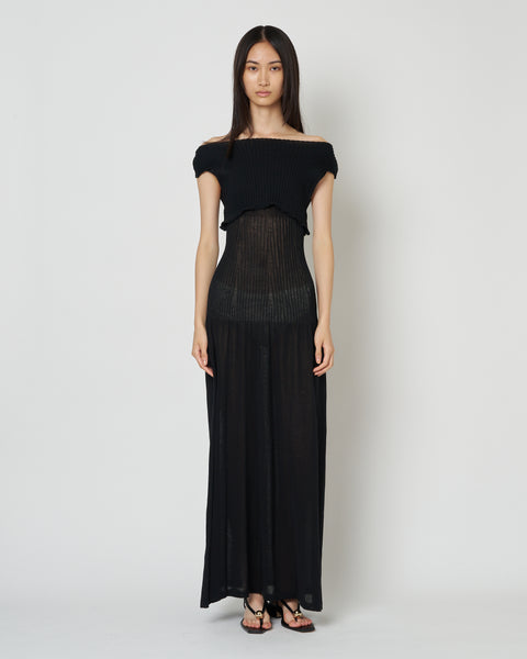 【PRE ORDER】NIVOLA - LAYERED KNIT DRESS